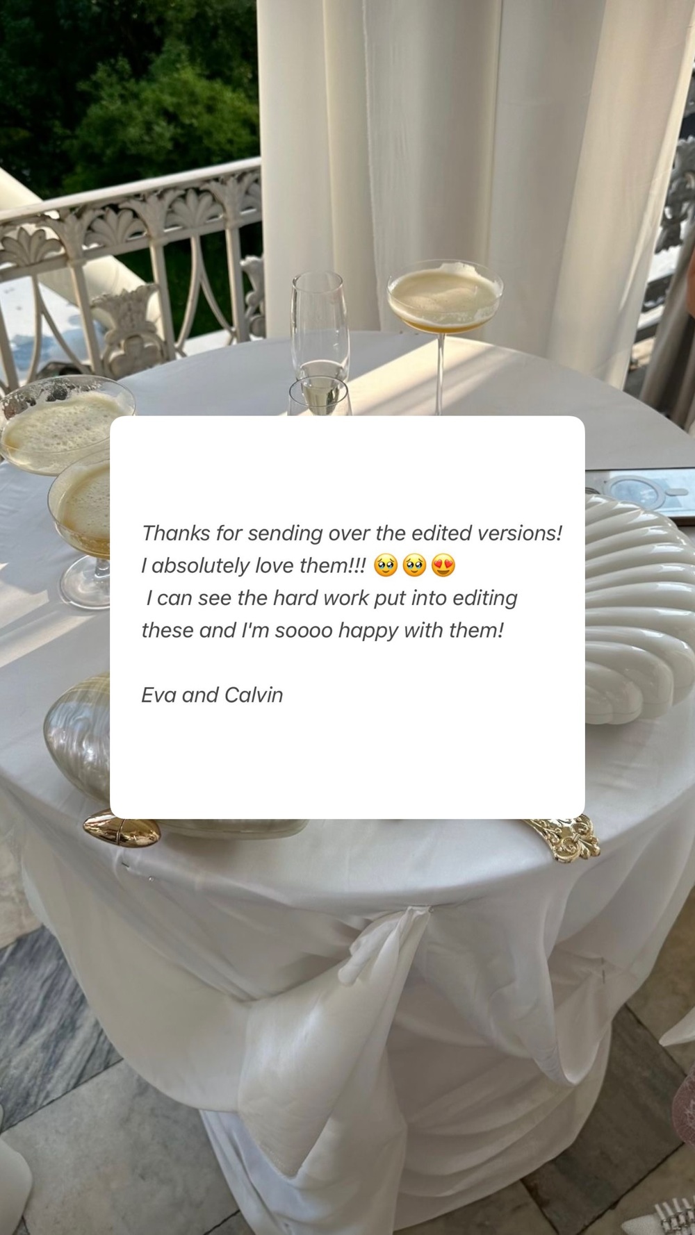 Original written client review screenshot 3