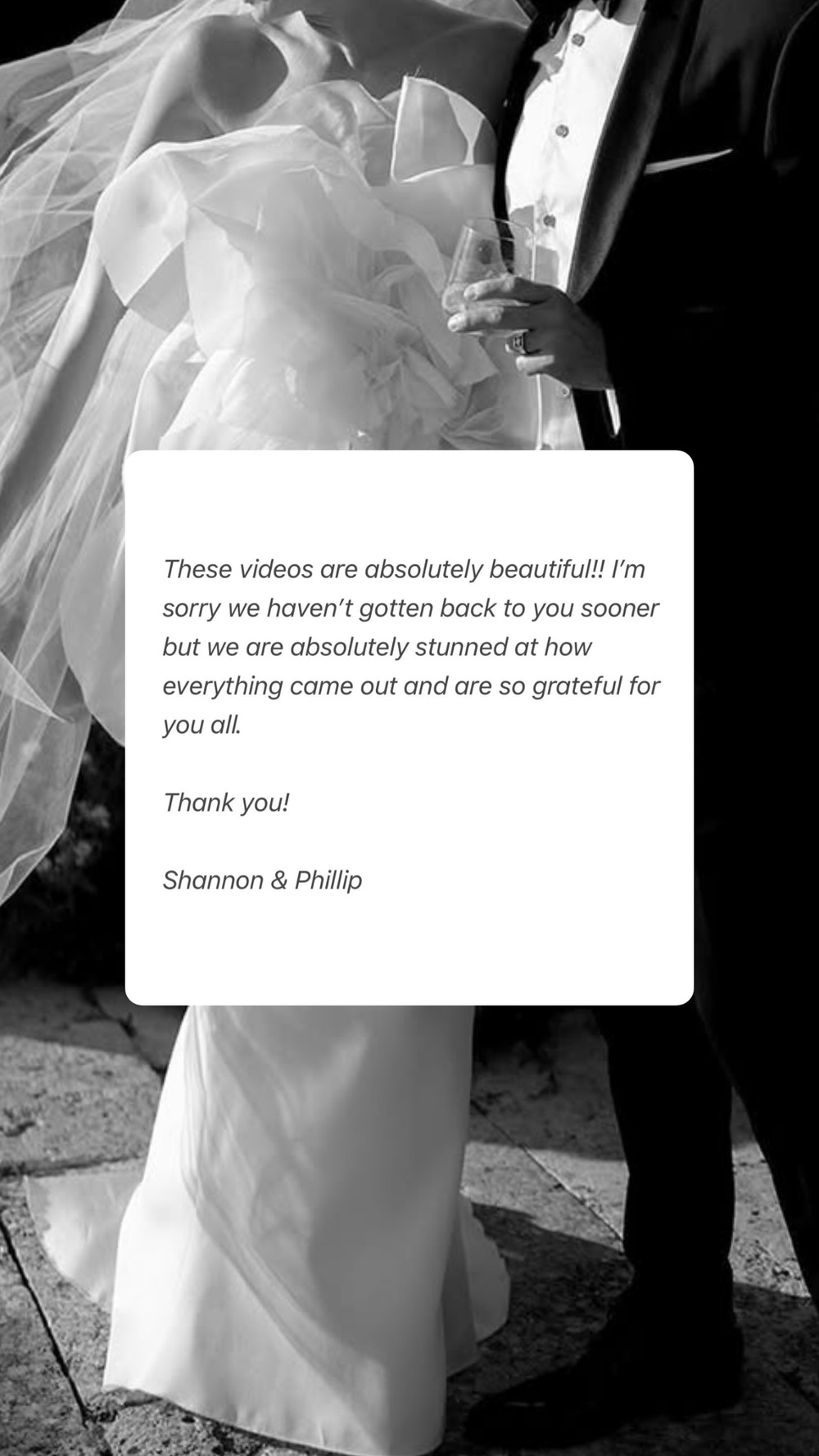 Original written client review screenshot 6