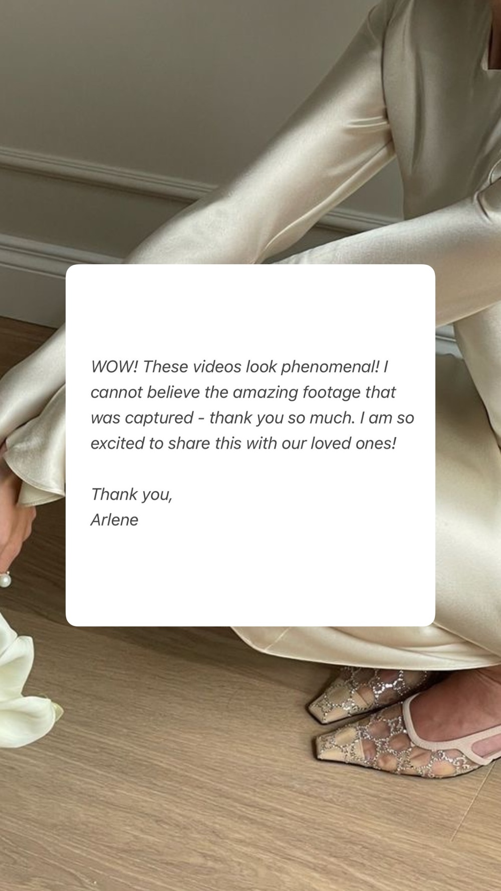 Original written client review screenshot 8