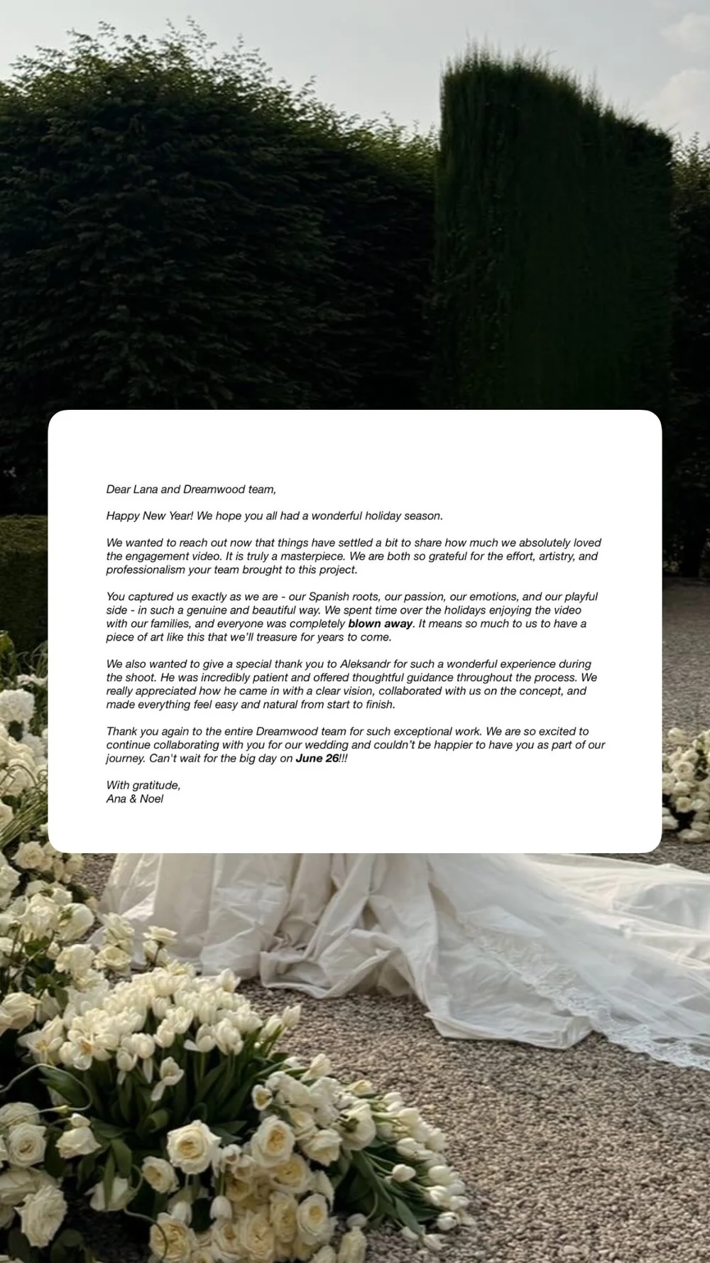 Original written client review screenshot 13