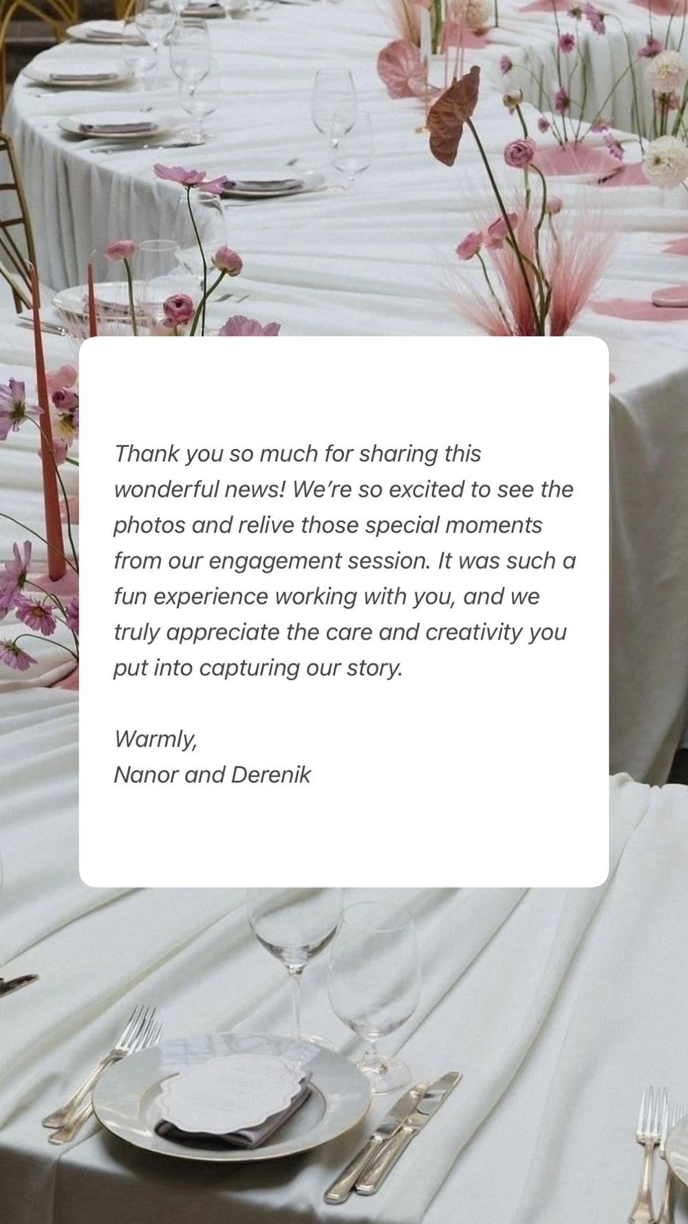 Original written client review screenshot 4