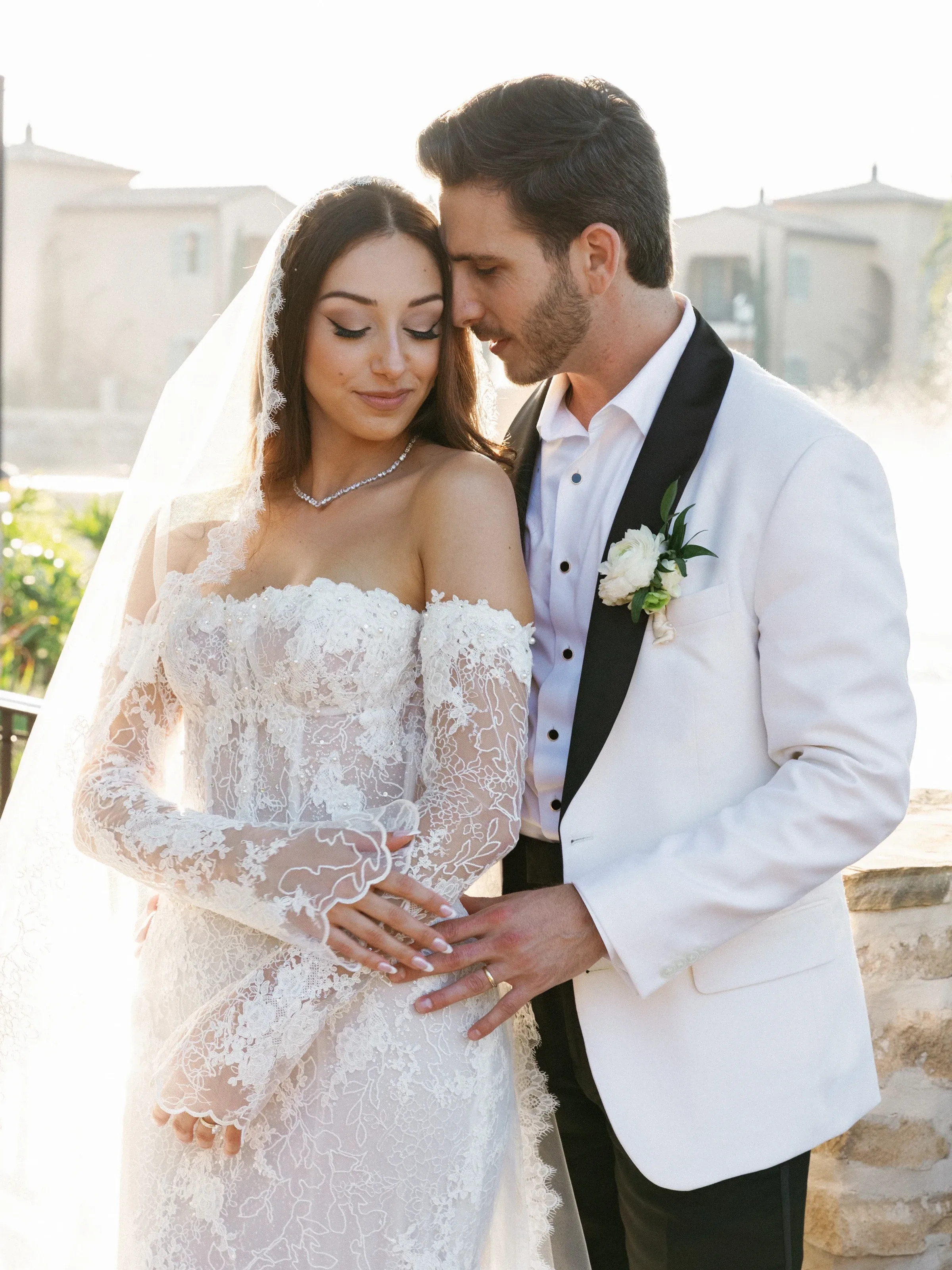 Client-supplied wedding photography